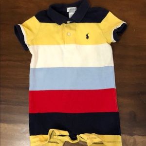 18 months, cotton Interlock Ralph Lauren Shortall